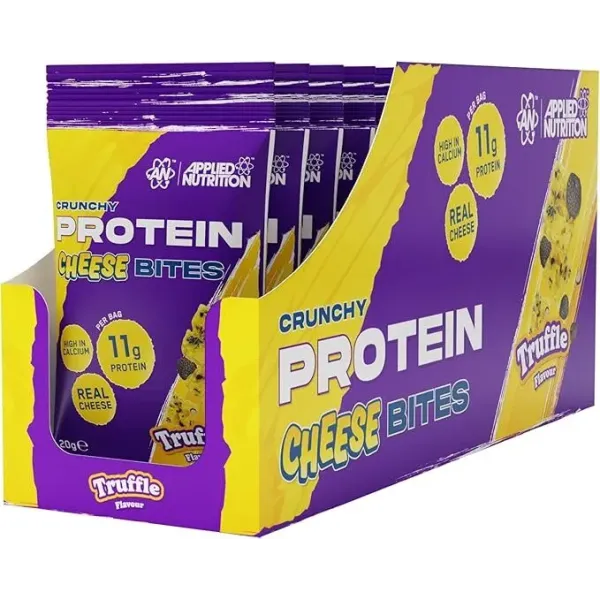 Crunchy Protein Cheese Bites, Truffle