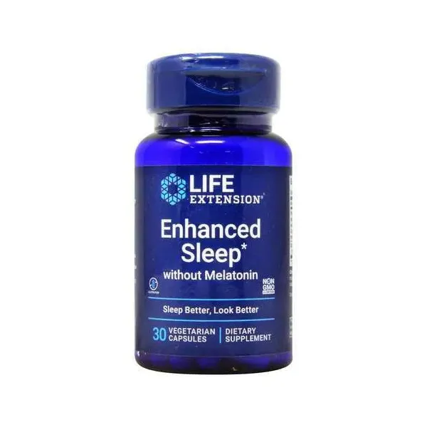 Enhanced Sleep without Melatonin