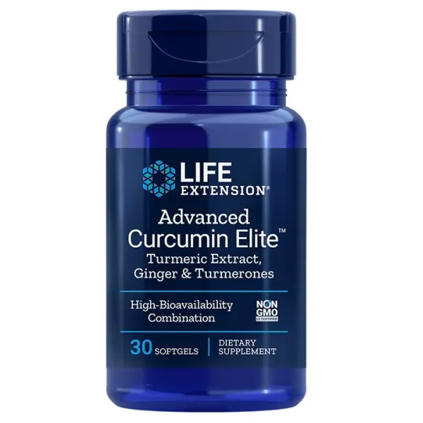 Advanced Curcumin Elite Turmeric Extract, Ginger & Termeroons