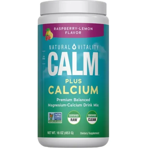 Natural Calm Plus Calcium, Raspberry Lemon
