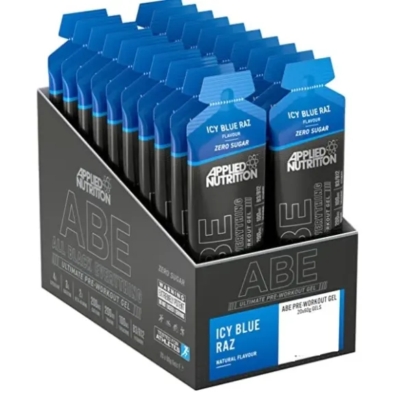 ABE - Viskas juoda Viskas Gel, Icy Blue Raz