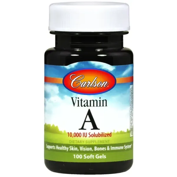Vitamin A Solubilized, 10 000 IU