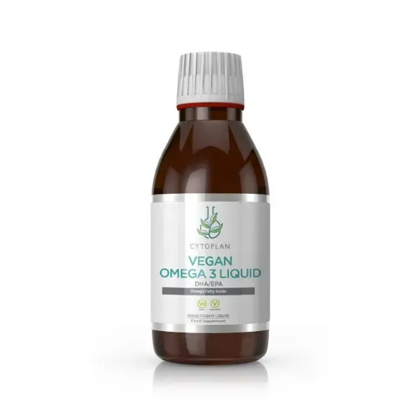 Vegan Omega 3 Liquid, Lemon