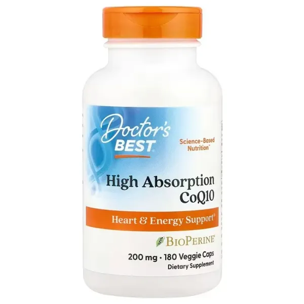 High Absorption CoQ10 with BioPerine