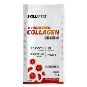 Hydrolysed Collagen Type I & III, Blood orange