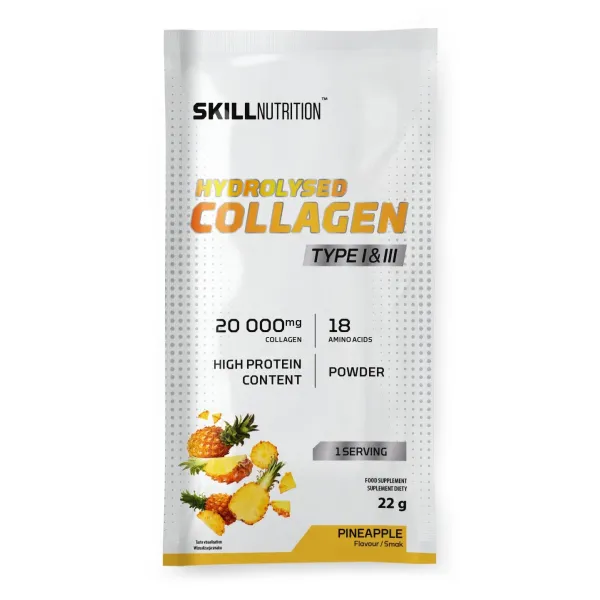 Hydrolysed Collagen Type I & III, Pineapple