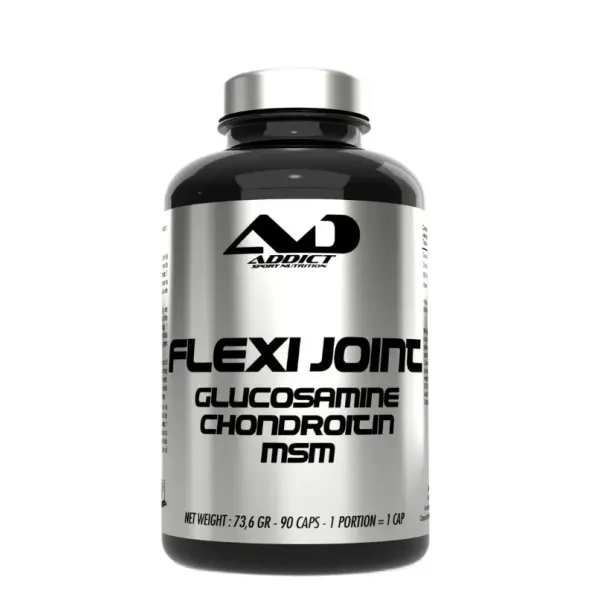 Flexi sąnarių gliukozamino chondroitino MSM Addict Sport Nutrition