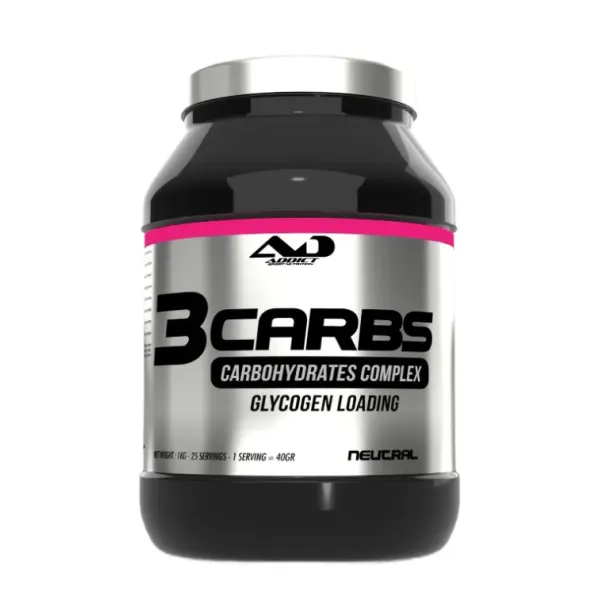 3Carbs Carbohydrates Complex Glycogen Loading, Neutral