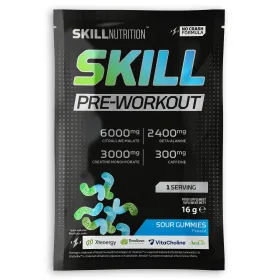 Skill Pre-Workout, Sour Gummies