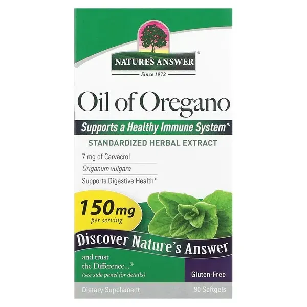 Oregano aliejus, 150mg