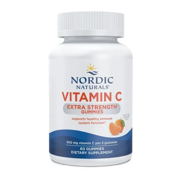 Vitaminas C Ekstra stiprumo gummai, Tangerinas