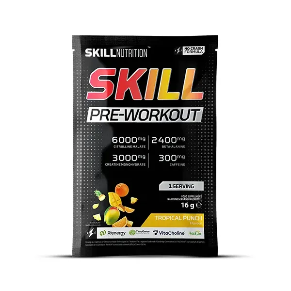 Skill Pre-Workout, Tropical Punch