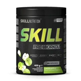 Skill Pre-Workout, Green Apple
