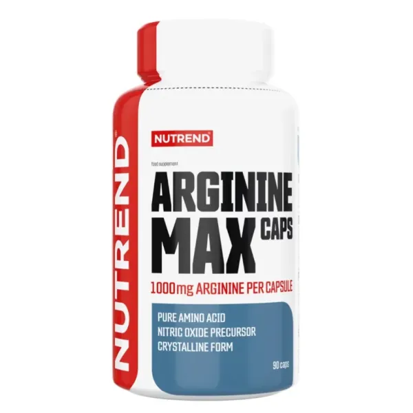 Argininas Max Caps, 1000mg