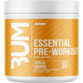 CBUM Essential Pre-Workout, Peach Mango