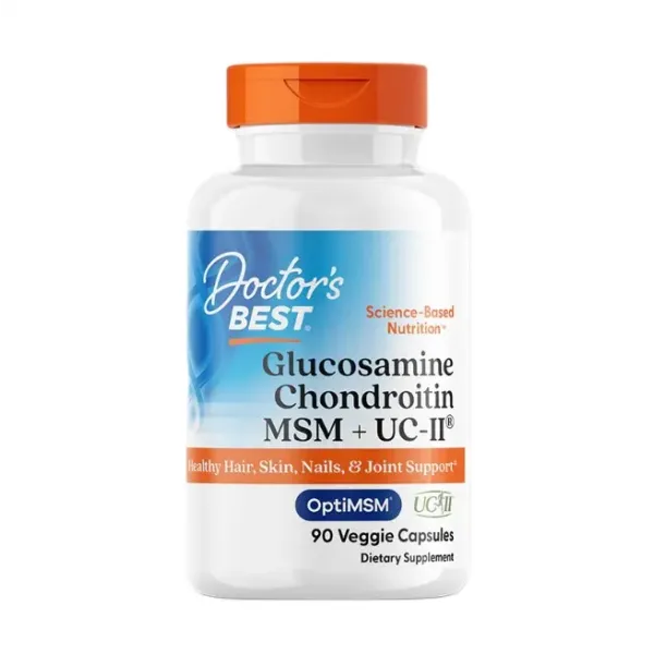 Gliukozamino chondroitinas MSM + UC-II Doctor's Best
