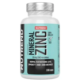 Mineral Zinc 100% Chelate, 15mg