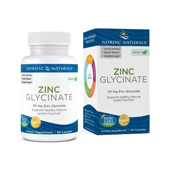 Zinc Glycinate, 20mg