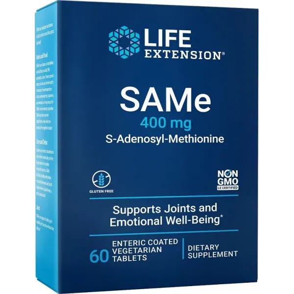 SAMe S-Adenosyl-Methionine, 400mg