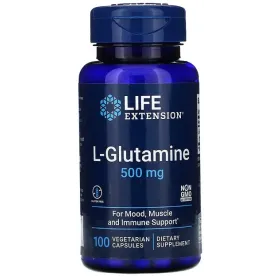 L-Glutamine, 500mg