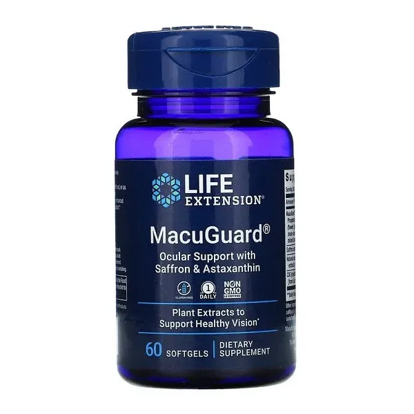 MacuGuard Ocular Support with Saffron & Astaxanthin