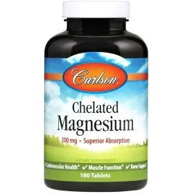 Chelated Magnesium, 200mg