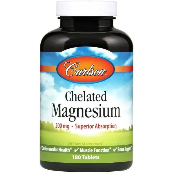 Chelated Magnesium, 200mg