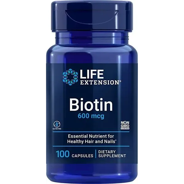Biotin, 600mcg