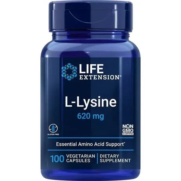 L-Lysine, 620mg