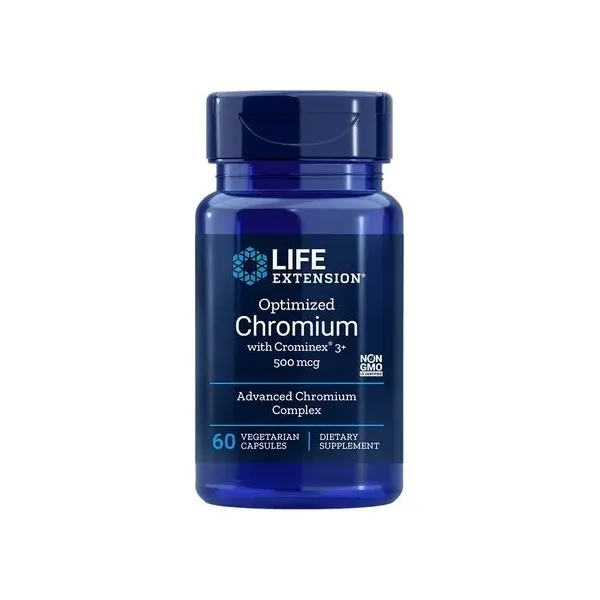 Optimized Chromium with Crominex 3+, 500mcg