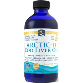 Arctic-D Cod Liver Oil, Lemon