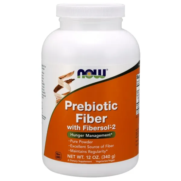 Prebiotinės skaidulos su Fibersol-2 NOW maistu