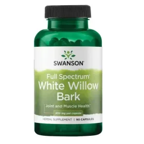 Full Spectrum White Willow Bark, 400mg