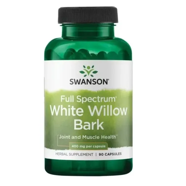 Full Spectrum White Willow Bark, 400mg