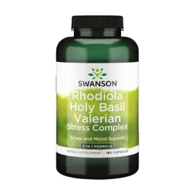 Rhodiola Holy Basil Valerian Stress Complex