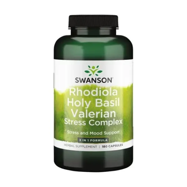 Rhodiola Holy Basil Valerian Stress Complex