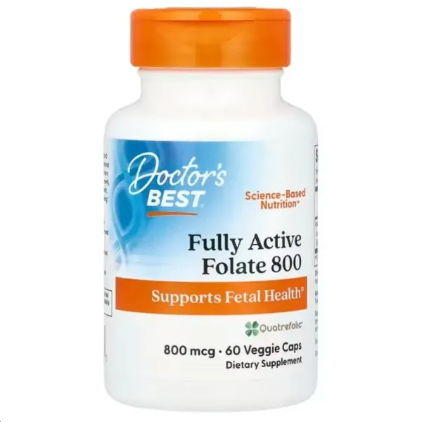 Fully Active Folate 800 with Quatrefolic, 800mcg