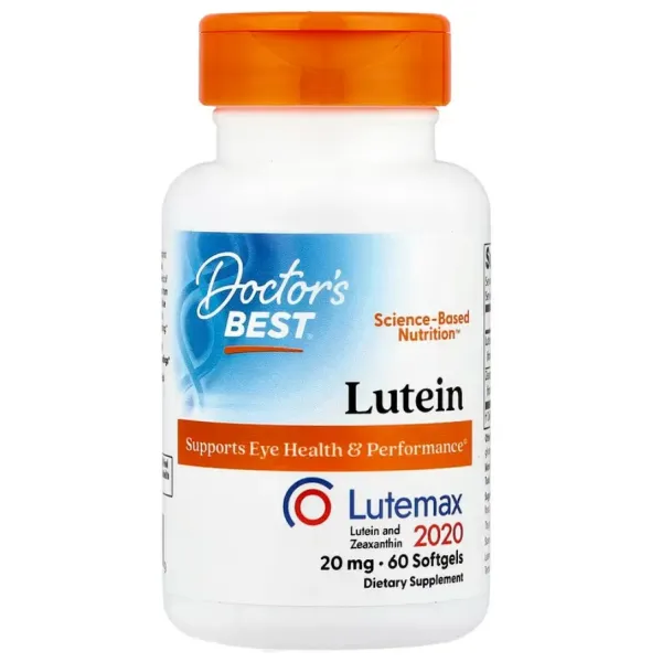 Lutein with Lutemax, 20mg