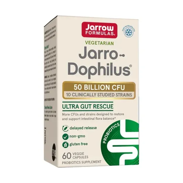 Jarro- Dophilus Ultra Gut Rescution, 50 Billion KSV