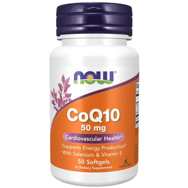 CoQ10 with Selenium & Vitamin E, 50mg
