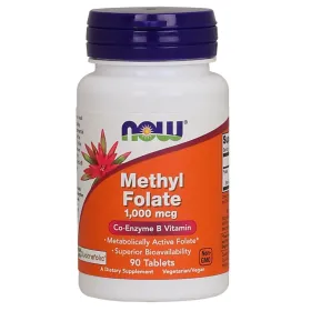 Methyl Folate, 1000mcg