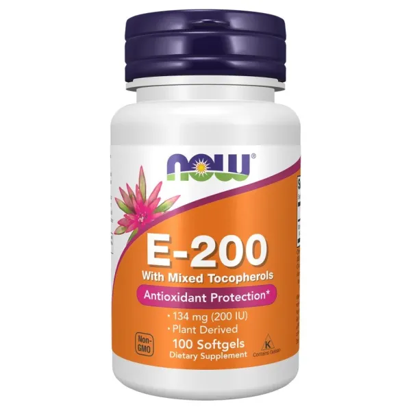 Vitamin E-200 with Mixed Tocopherols
