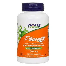 Phase 2 - White Kidney Bean Extract, 500mg