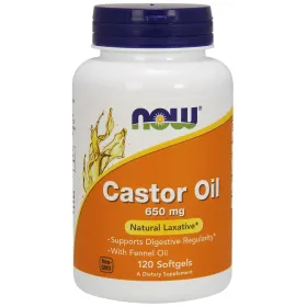 Castor Oil, 650mg