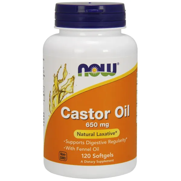 Castor Oil, 650mg