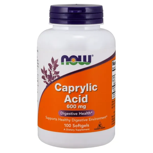 Caprylic Acid, 600mg