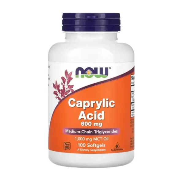 Caprylic Acid, 600mg
