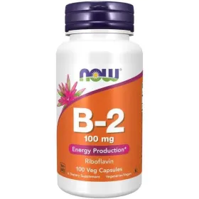 Vitamin B-2 Riboflavin, 100mg