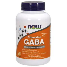 GABA Chewable with Taurine, Inositol and L-Theanine