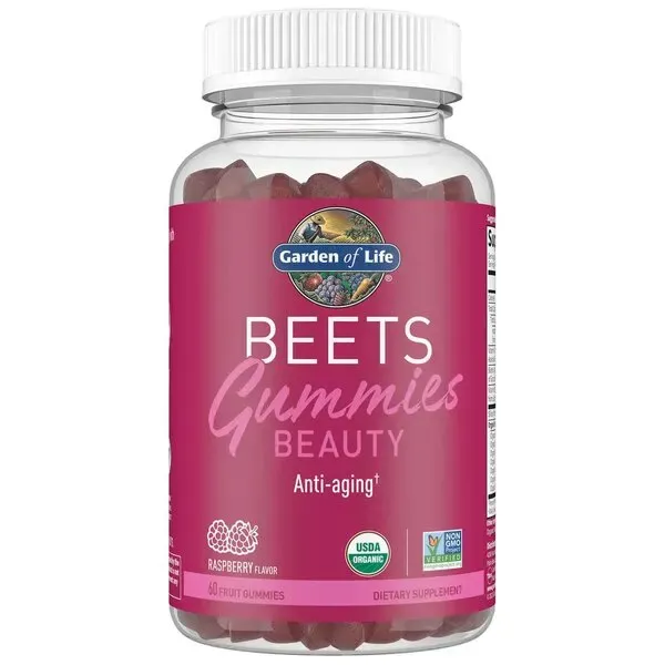 Beauty Beets Gummies, Raspberry